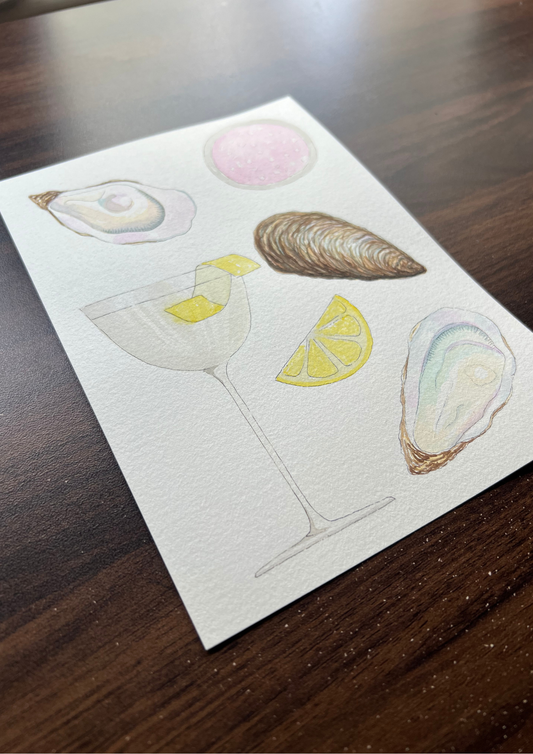 Oysters with a Gin Twist