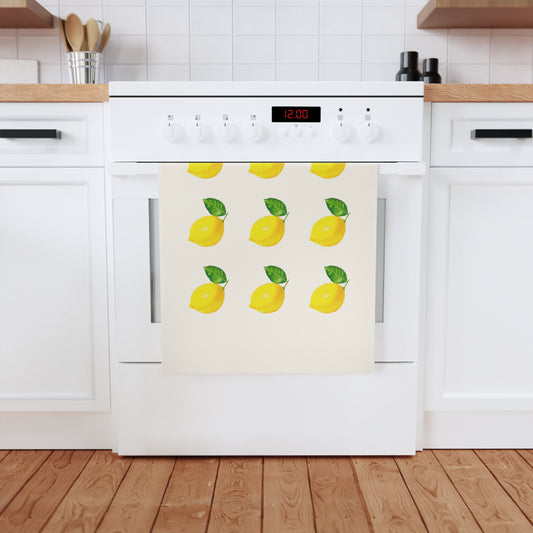Lemons Cotton Tea Towel