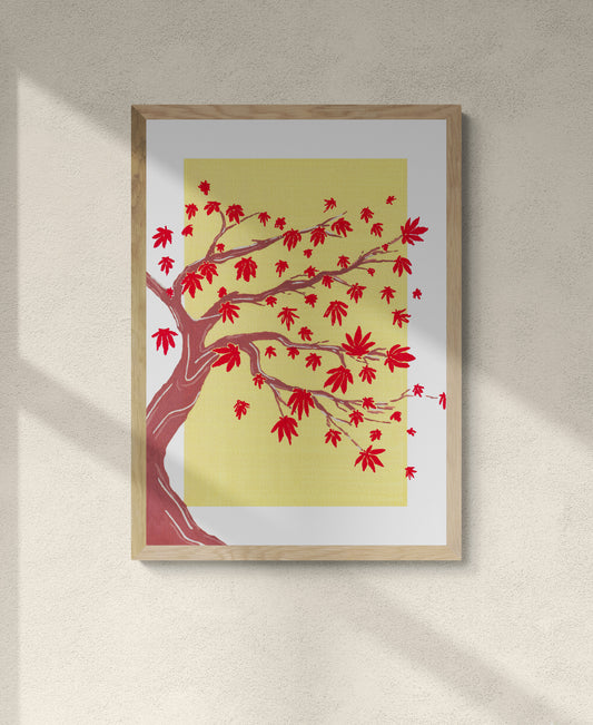 Japanese Maple Tree Print