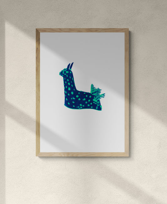 Cabbage Patch Nudibranch Print