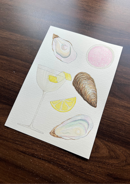 Oysters with a Gin Twist