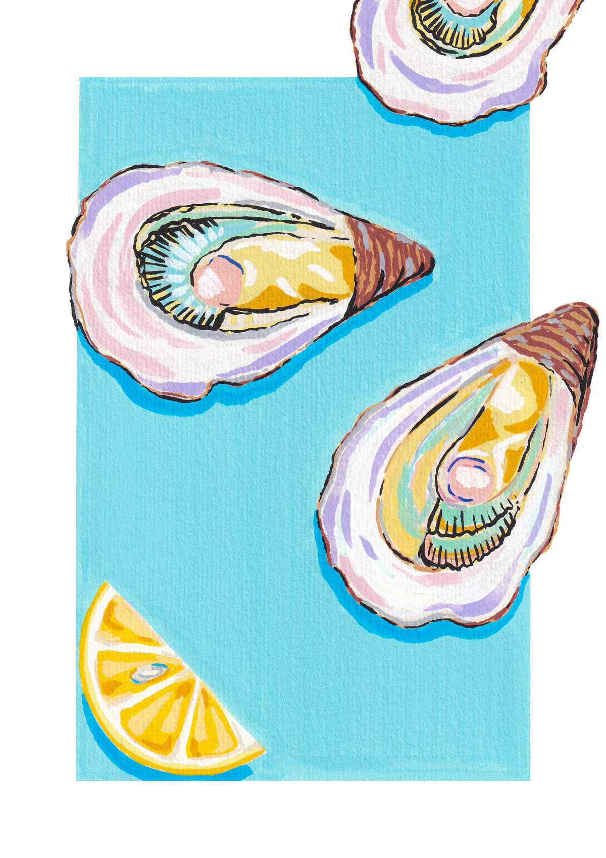 Oysters Print