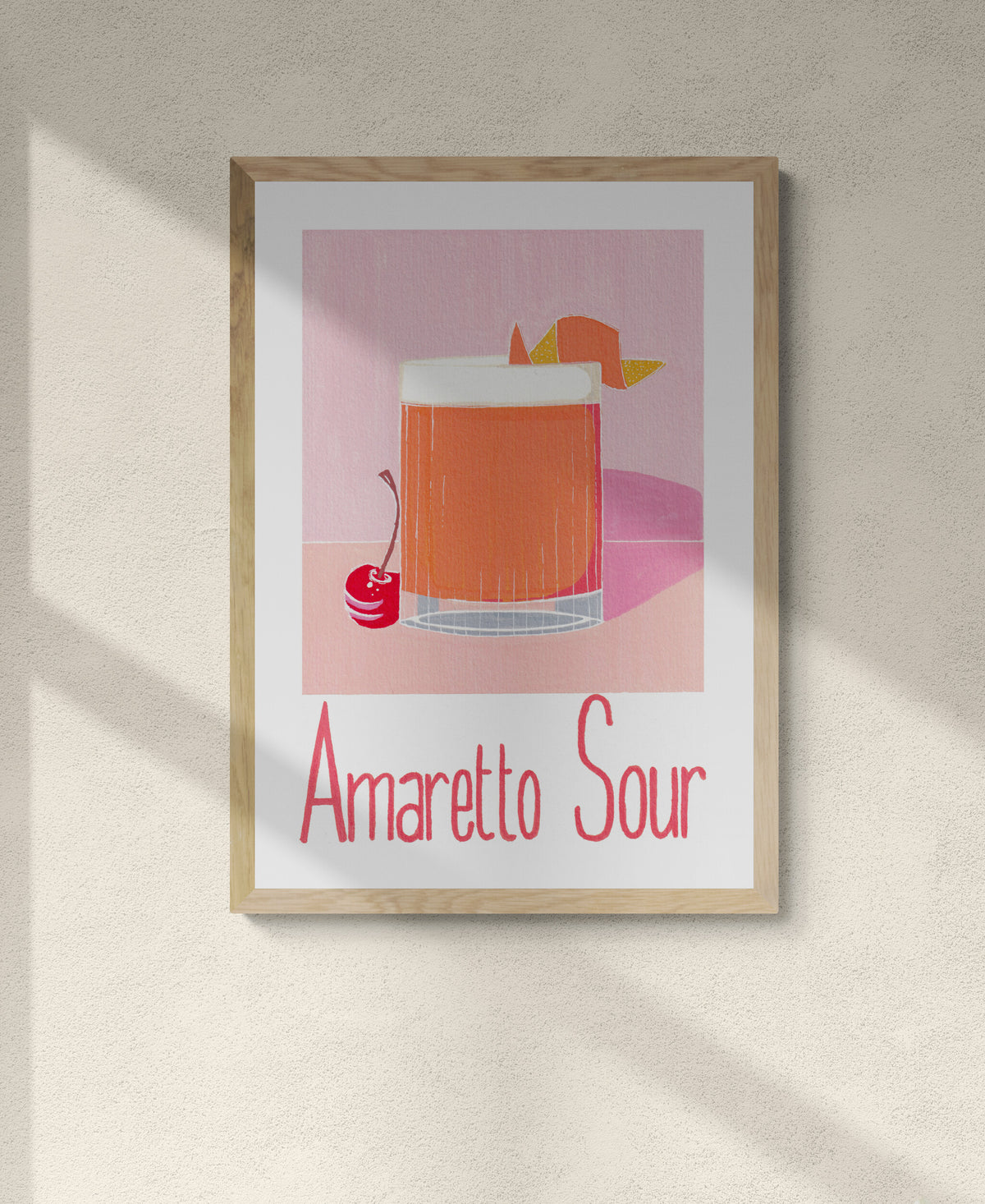 Amaretto Sour Print