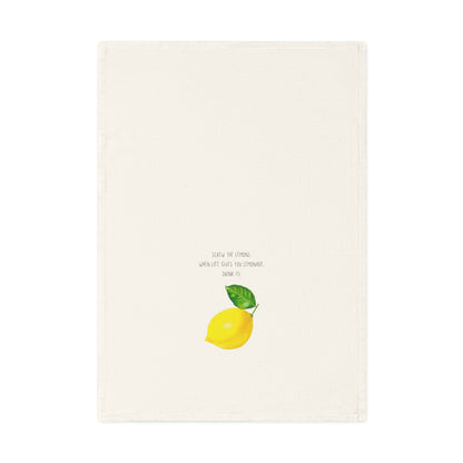 Screw the Lemon Cotton Tea Towel