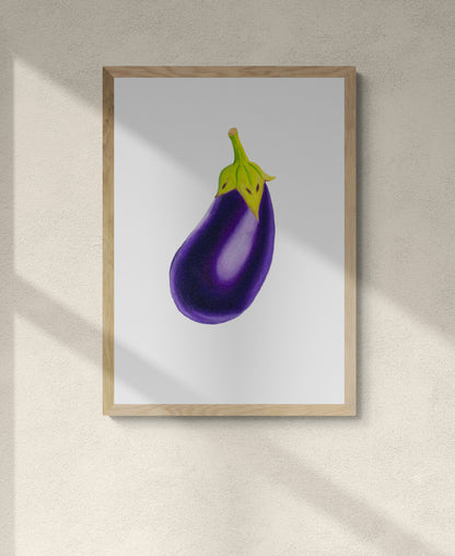 Aubergine Print