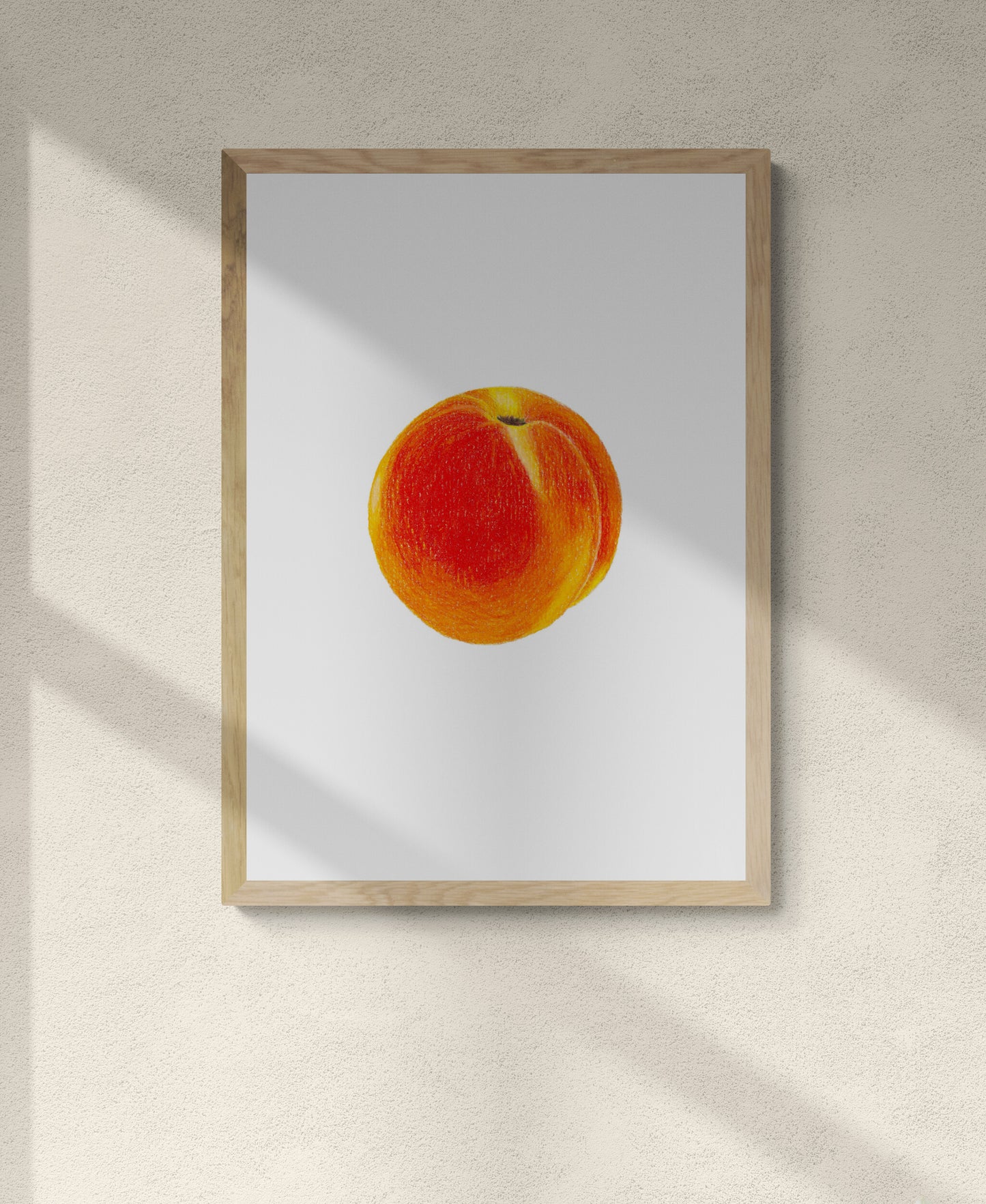 Peach Print