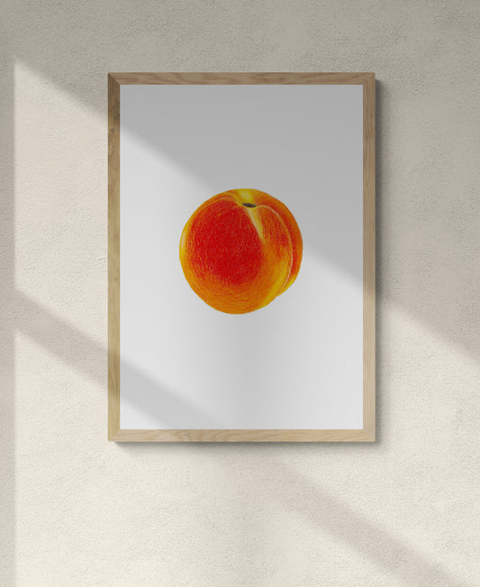 Peach Print
