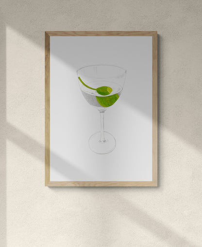 Martini Print