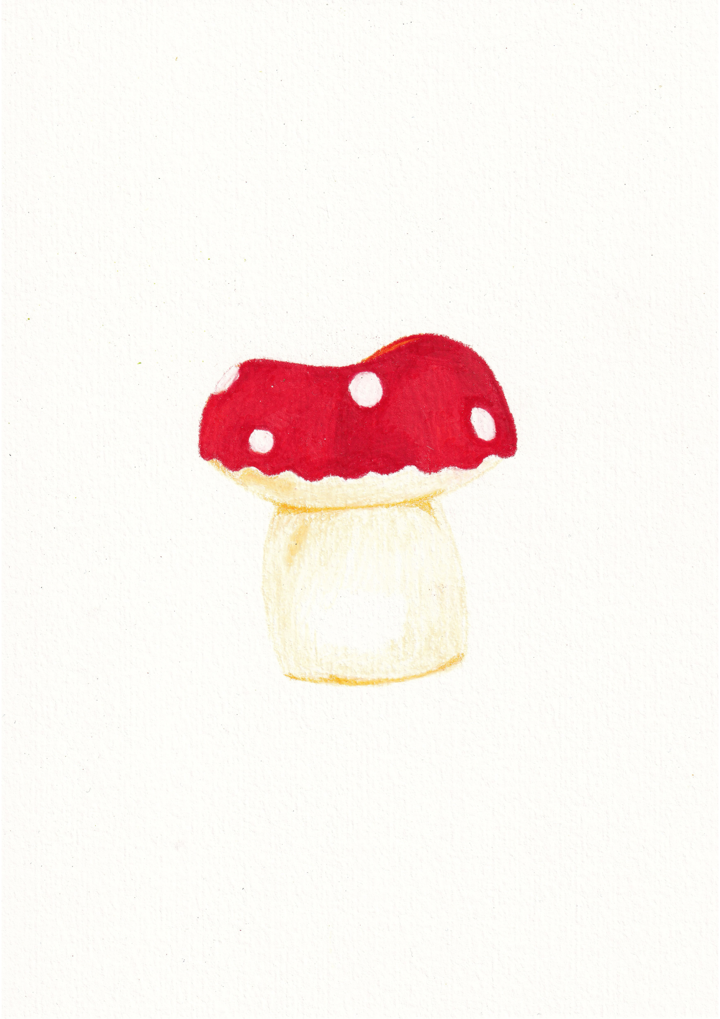 Toadstool Candle