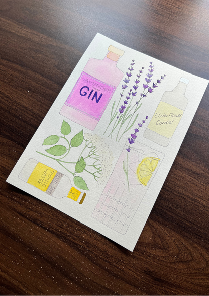 Lavender Gin & Tonic