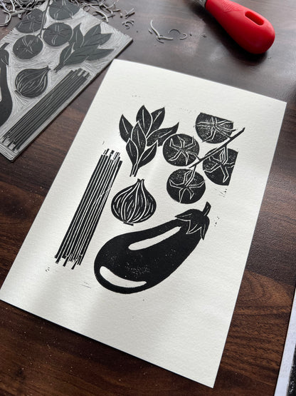Pasta alla Norma Lino Print