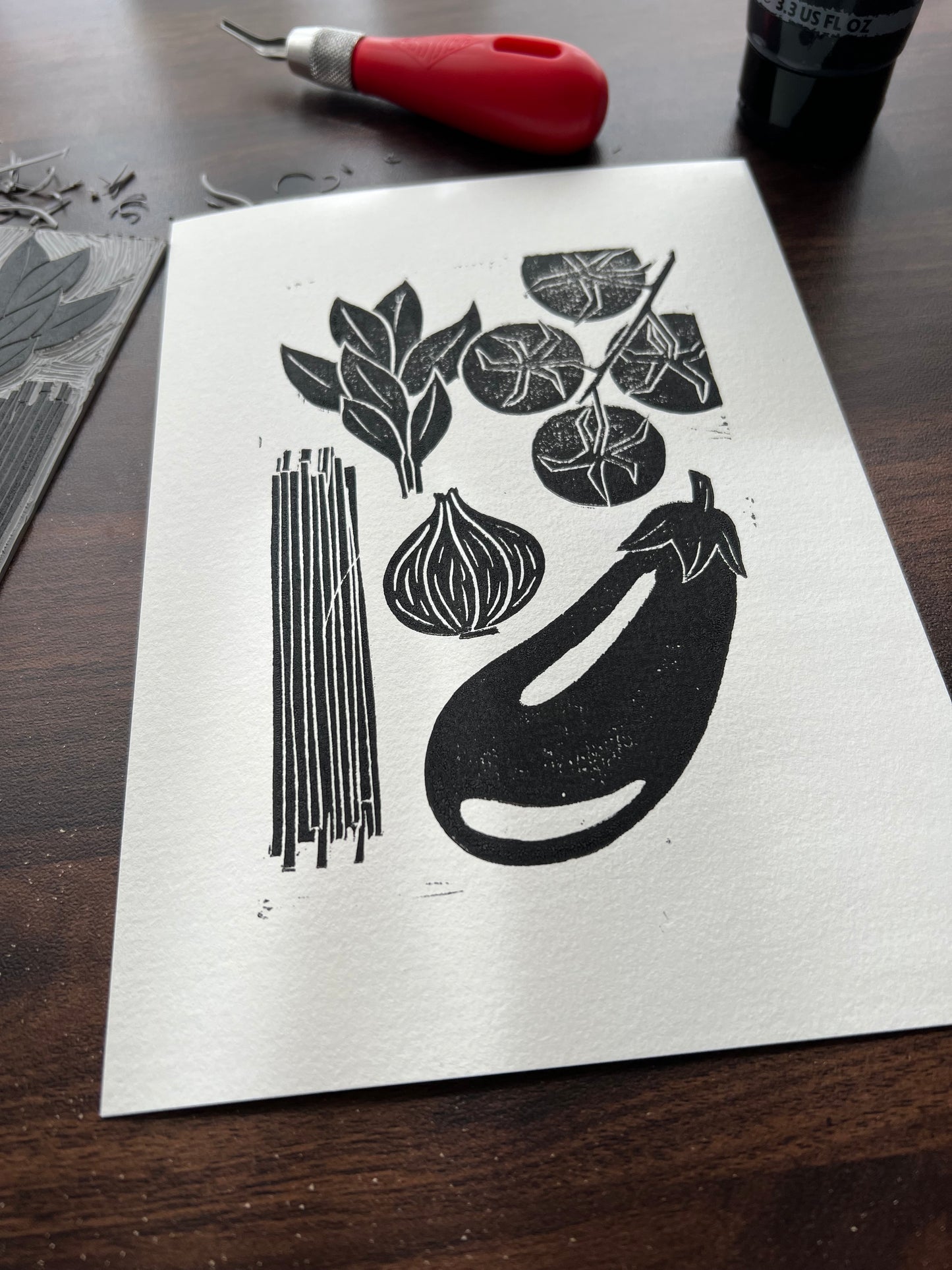 Pasta alla Norma Lino Print
