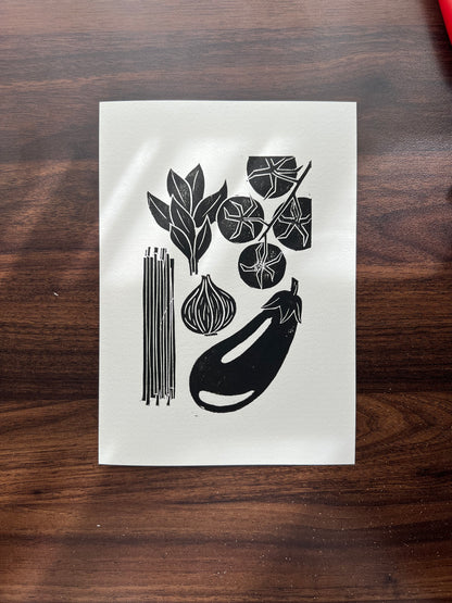 Pasta alla Norma Lino Print