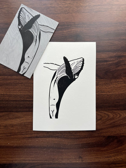 Breach Lino Print
