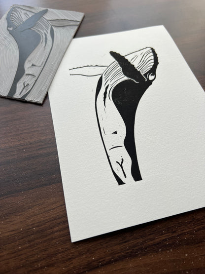 Breach Lino Print