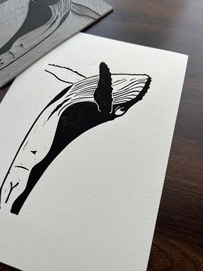 Breach Lino Print